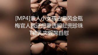 [MP4]素人小女孩古典风金瓶梅官人我还想要透明肚兜珍珠T裤乳夹假屌自慰