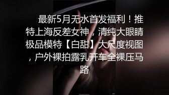 ❤️最新5月无水首发福利！推特上海反差女神，清纯大眼睛极品模特【白甜】大尺度视图，户外裸拍露乳开车全裸压马路