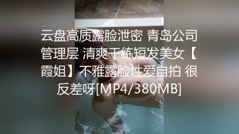 云盘高质露脸泄密 青岛公司管理层 清爽干练短发美女【霞姐】不雅露脸性爱自拍 很反差呀[MP4/380MB]