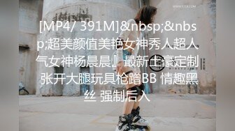 [MP4/ 391M]&nbsp;&nbsp;超美颜值美艳女神秀人超人气女神杨晨晨』最新土豪定制 张开大腿玩具枪蹭BB 情趣黑丝 强制后入