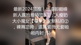 最新2024顶推！出道即巅峰新人露脸推特顶B王，人瘦奶大小魔女【蒂米】定制私拍②，裸舞顶胯，道具紫薇无套啪啪内射 (5)